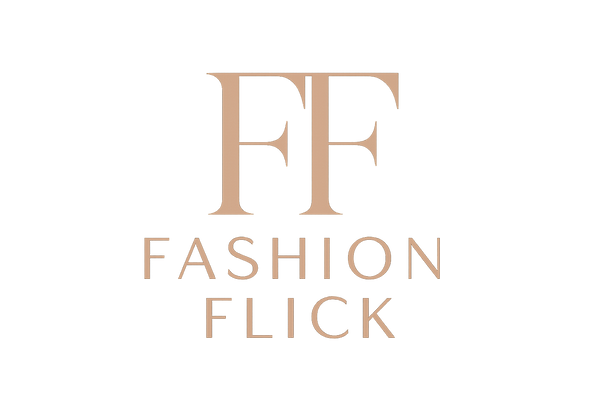 Image includes Fashion Flick name or FF for logo and use nude colours for it 